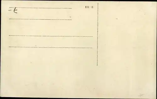 Ak Deutsche Kriegsschiffe, Schwere Bugsee