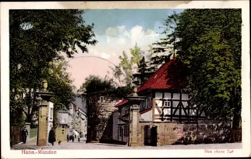Ak Hann. Münden in Niedersachsen, Oberes Tor