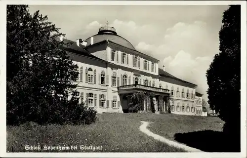 Ak Stuttgart in Baden Württemberg, Schloss Hohenheim
