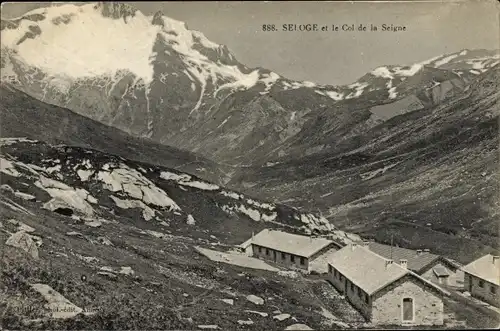 Ak Seloge Bourg-Saint Maurice Savoie, Panorama, Col de la Seigne