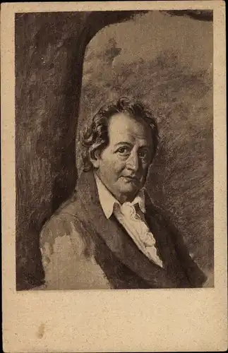 Künstler Ak Egloffstein, Julie von., Schriftsteller Johann Wolfgang von Goethe