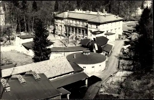 Ak Bad Freienwalde an der Oder, Kurhaus, Vogelschau