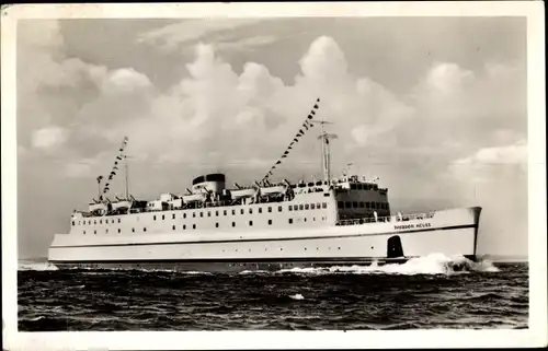 Ak Hochsee Fährschiff der Deutschen Bundesbahn, Theodor Heuss