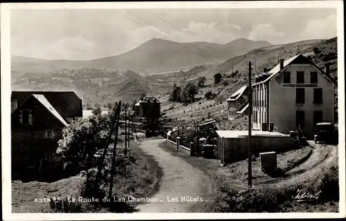 Ak Puy de Dôme, La Route du Lac Chambon, Les Hôtels