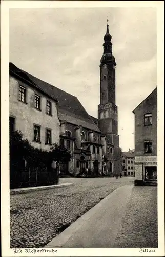 Ak Zittau in der Oberlausitz, Klosterkirche