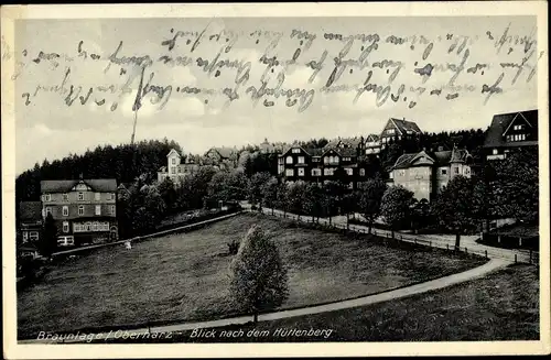 Ak Braunlage im Oberharz, Hüttenberg, Villa Hohenzollern