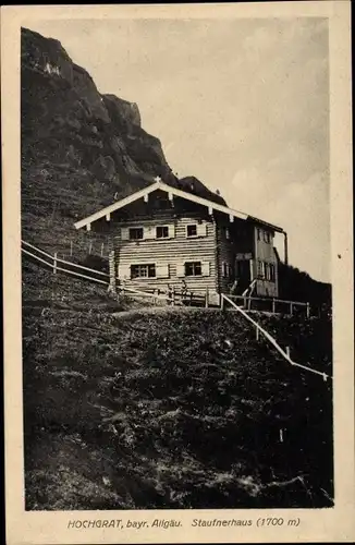 Ak Oberstaufen im Oberallgäu, Staufnerhaus am Hochgrat