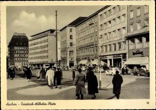 Ak Aachen in Nordrhein Westfalen, Friedrich Wilhelm Platz