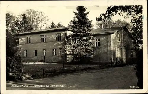 Ak Zechlinerhütte Rheinsberg in Brandenburg, Gästehaus am Strandhotel