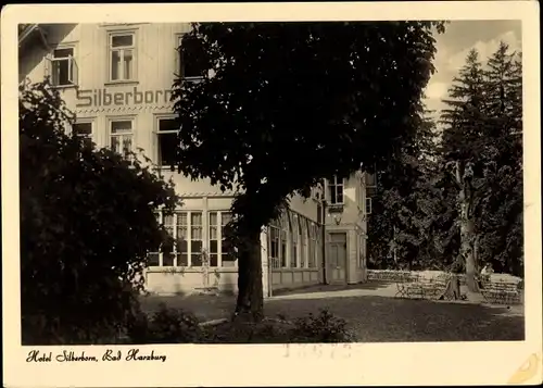 Ak Bad Harzburg in Niedersachsen, Hotel Silberborn