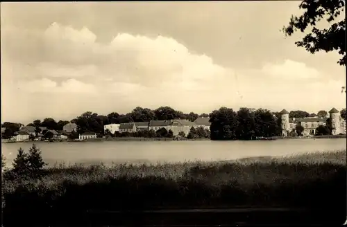 Ak Rheinsberg in Brandenburg, Panorama vom Ort