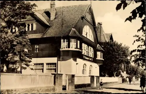 Ak Ostseebad Bansin Heringsdorf auf Usedom, FDGB Erholungsheim Seehof