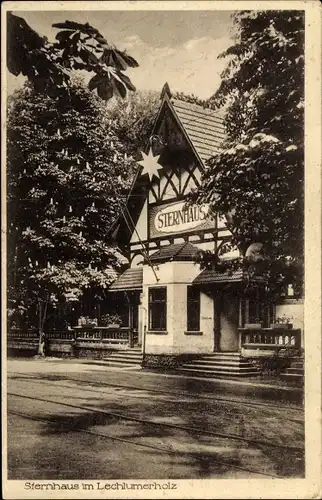 Ak Wolfenbüttel in Niedersachsen, Sternhaus im Lechlumer Holz