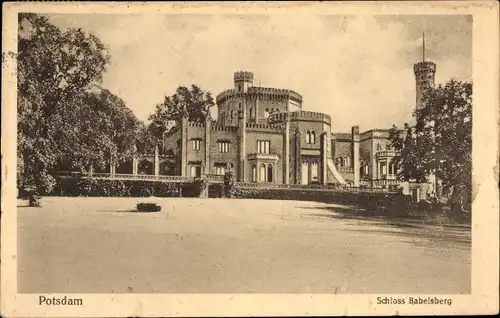 Ak Potsdam in Brandenburg, Schloss Babelsberg