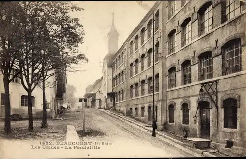 Ak Beaucourt Territoire de Belfort, Les Usines, La Pendulette