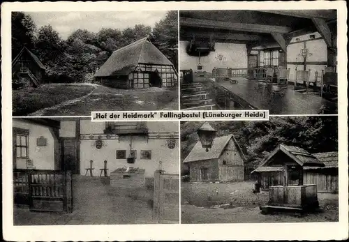 Ak Bad Fallingbostel Lüneburger Heide, Hof der Heidmark, Erinnerungsstätte d. Bauerntums d. Heidmark