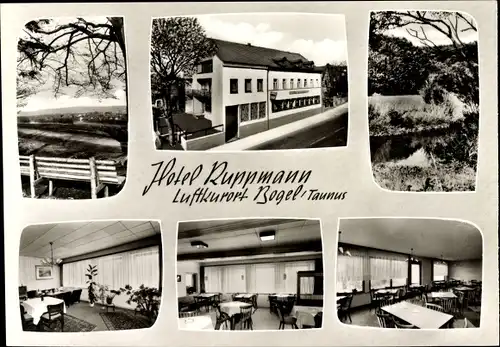 Ak Bogel Nastätten im Rhein Lahn Kreis, Hotel Ruppmann