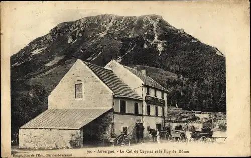 Ak Puy de Dôme, Auvergne, Le Col de Ceyssat, Hôtel