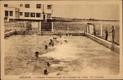 Ak Aulnat Puy de Dôme, Centre d'Instruction de l'Armée de l'Air, La Piscine