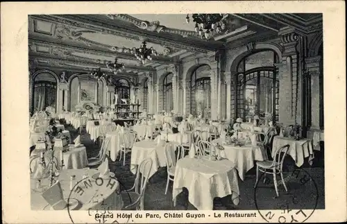 Ak Châtel Guyon Puy de Dôme, Grand Hôtel du Parc, Restaurant