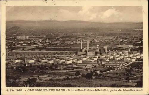 Ak Clermont Ferrand Puy de Dôme, Nouvelles Usines Michelin, près de Montferrand