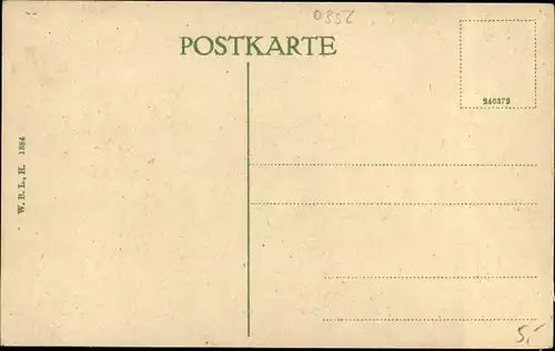 Ak Salzwedel in der Altmark, Schulplatz mit Kriegerdenkmal