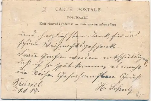 Stoff Ak Glückwunsch Neujahr, Zwei Vögel auf einem Zweig