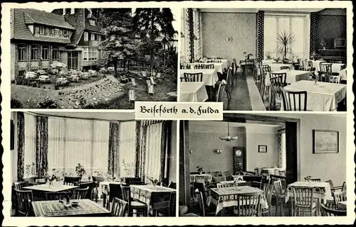 Ak Beiseförth Malsfeld Hessen, Restaurant Parkkaffee