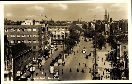 Ak Hamburg St. Pauli, Reeperbahn