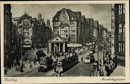 Ak Hamburg, Mönckebergstraße