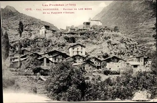 Ak Andorra la Vella Andorra, Hameau de Los Bons de la Paroisse d'Encamp