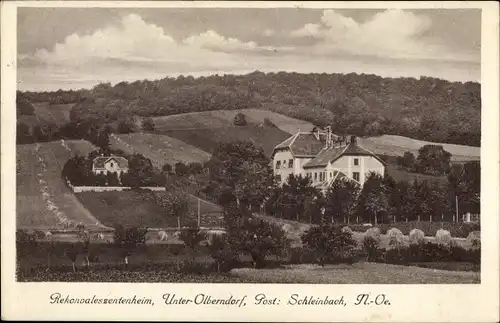 Ak Unter Olberndorf Kreischa Sachsen, Rekonvaleszentenheim