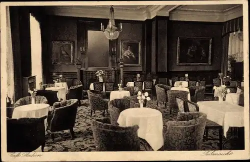 Ak Berlin Charlottenburg, Café Stadion, Reichskanzlerplatz 6