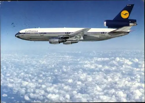 Ak McDonnell Douglas DC 10, Lufthansa, Passagierflugzeug