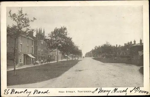 Ak Tenterden Kent South East England, High Street