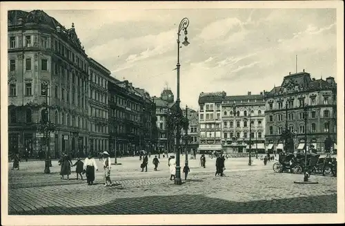 Ak Brno Brünn Südmähren, Freiheitsplatz