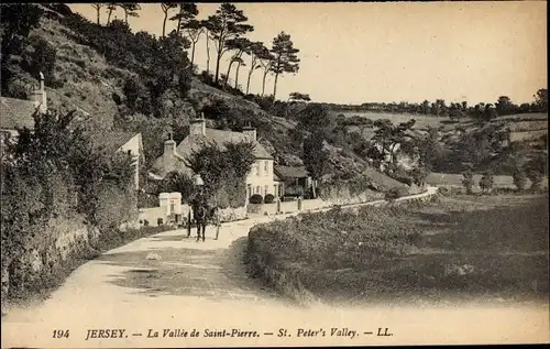 Ak Jersey Kanalinseln, La Vallée de Saint Pierre