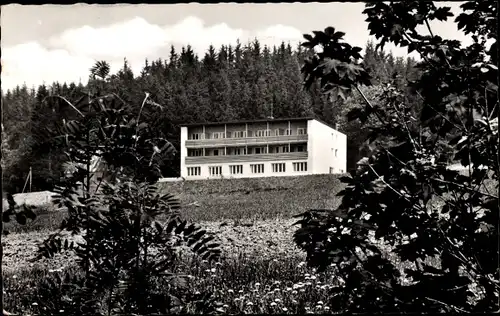 Ak Bischofsgrün im Fichtelgebirge, Erholungsheim der BELG Hohe Haid