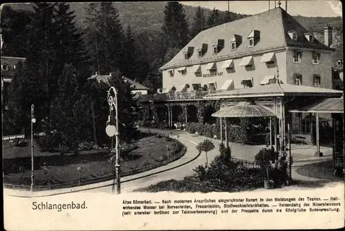 Ak Schlangenbad im Taunus Hessen, Nassauer Hof