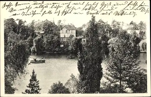 Ak Berlin Wilmersdorf Grunewald, Königssee, Villen