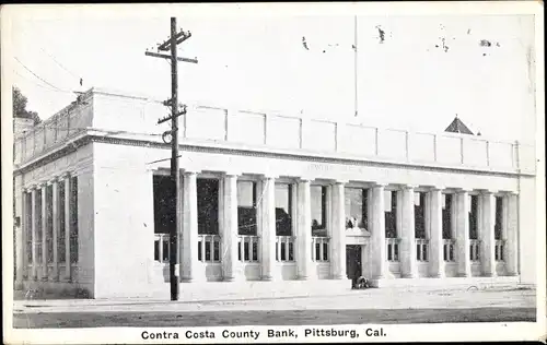 Ak Pittsburg Kalifornien, Contra Costa County Bank