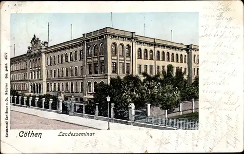 Leuchtfenster Ak Köthen in Anhalt, Landesseminar