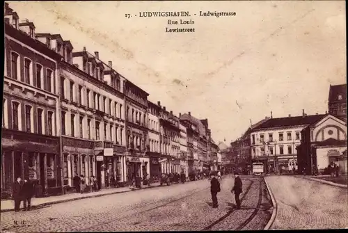 Ak Ludwigshafen, Ludwigstraße