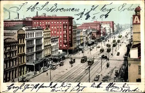 Ak New Orleans Louisiana USA, Canal Street