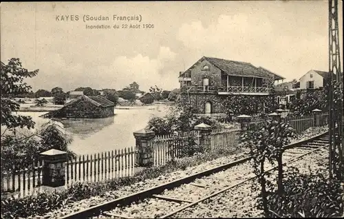 Ak Kayes Mali, Inondation du 22 Aout 1905