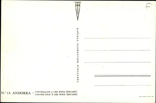 Ak Andorra, Contrallum a les bons, encamp