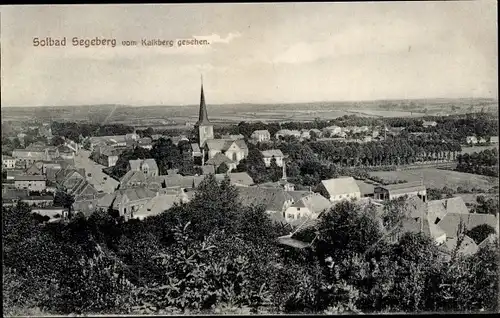 Ak Bad Segeberg in Schleswig Holstein, Blick vom Kalkberg aus