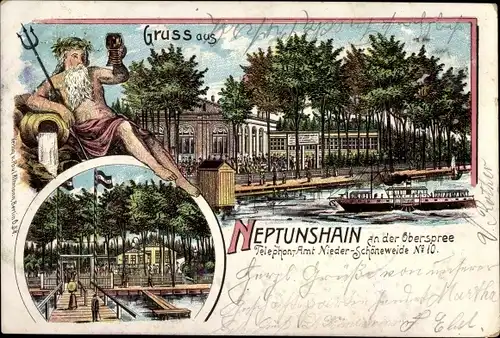 Litho Berlin Treptow Niederschöneweide, Neptunshain