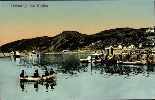 Ak Kullen Schweden, Wasserpartie, Ruderboote