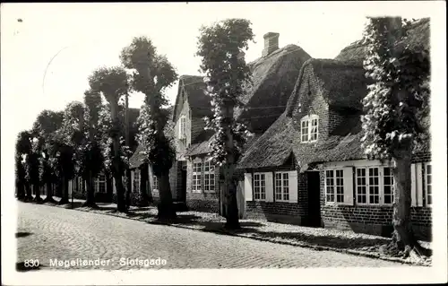 Ak Møgeltønder Tønder Tondern Dänemark, Slotsgade